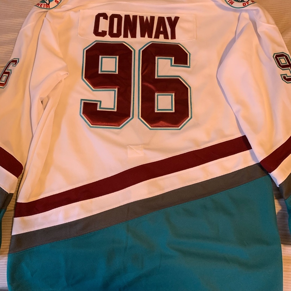 Mighty Ducks Official Jersey Charlie Conway #96
